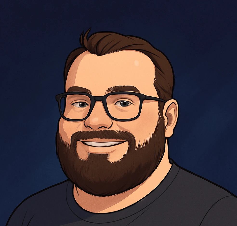 Illustrated portrait of Ben
